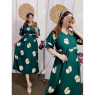 Coffee MIDI drees/stacked sleeve MIDI drees/zippered MIDI drees/busui MIDI drees