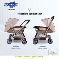 Stroller SpaceBaby SB 6212 Kereta Dorong Space Baby Dorongan 2 Arah