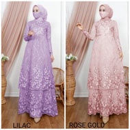 [MODEL BARU] GAMIS BUSUI FULL BRUKAT/ GAMIS MAXI NADIRA/ MAXI TILE TINGKAT/GAMIS MUSLIM/ BRUKAT TILE