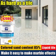 TicioCizz 5 in 1 epoxy flake coating epoxy floor coating epoxy floor paint tile coating Wear Resista