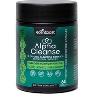 EdenBoost AlphaCleanse |       Campuran Kesihatan dan Detoks yang Diperbuat daripada 12 Makanan Supe