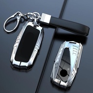 Metal Car Remote Key Case Cover Shell Holder Fob For BMW 225i 325i 530i X1 i3 iX3 X5 120i X2 740i 84