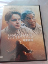 添羅賓斯 摩根費曼 月黑高飛 Shawshank redemption 中文字幕dvd 有花播放正常介意勿拍