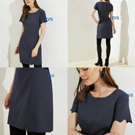 L*FT Tall Scalloped Wrap Dress