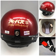 HELMET MHR HALF HELMET MHR KURA KURA NINJA TURTLE  HELMET MOTOR {100%} ORIGINAL MHR STENG HALF CUT R