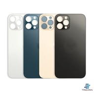 Big Hole for IPhone 12 Pro Back Glass Battery Cover Rear Door Housing Case Replace for IPhone 12 Pro