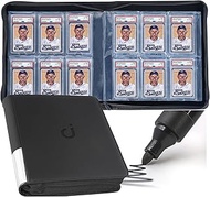 D DACCKIT Graded Card Binder - PSA Graded Card Binder Fits 60 Card Slabs, 6 Pocket Card Slab Binder 