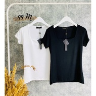 Rayon Fabric Tag 99m Every Tag./Square Neck-V/Cute