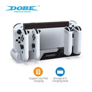 Narsta 6 In 1 Switch Oled Controller Charging Dock Support 4 Joypad 2 Game Cards Charger Stand Station for Nintendo Switch Joycons