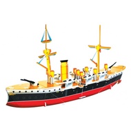 Mainan Edukasi 3d Puzzle Kapal Perang