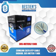 COMLINK CAT6 UTP CABLE INDOOR 305 METER/1 BOX