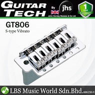 Guitar Tech GT806 S Type Vibrato Tremolo Bridge for Electric Guitar - Chrome (GT 806)