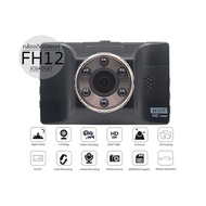 Best gadgets ZMZ Car Cameras กล้องติดรถยนต์ รุ่น FH12 Full HD 1080P Lens Wide 170 องศา WDR จอ LCD 3 นิ้ว อินฟาเรด 6 ดวง #สว่างกว่าเดิม