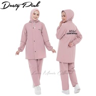 RAINCOAT/JAS HUJAN SETELAN CELANA PRIA WANITA BAHAN PVC 025