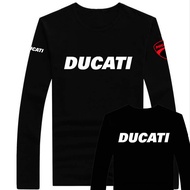 【包邮】ducati T-shirt ducati locomotive motorcycle long sleeve T-shirt riding suit logo custom T-shirt print