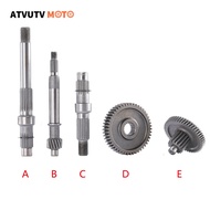 Motorcycle Engine Gearbox Drive Shaft Transmission Gear For GY6 50cc 60cc 80cc 137qma 139qmb 1p37qma