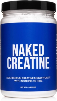 Naked Creatine 100% Premium Creatine Monohydrate (1.1 lb / 500g)