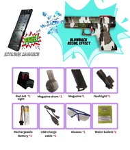 Glock 21 Gel blaster TOY FOR KIDS crystal bullet launcher 7.4V electric auto mode and manual mode bl