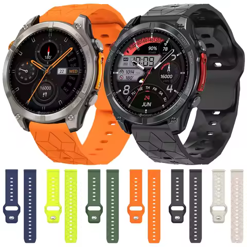 22mm Silicone Watch Strap for Zeblaze Stratos 2 3 4 GPS Sports Wristband for Zeblaze Ares 3 Pro Btal