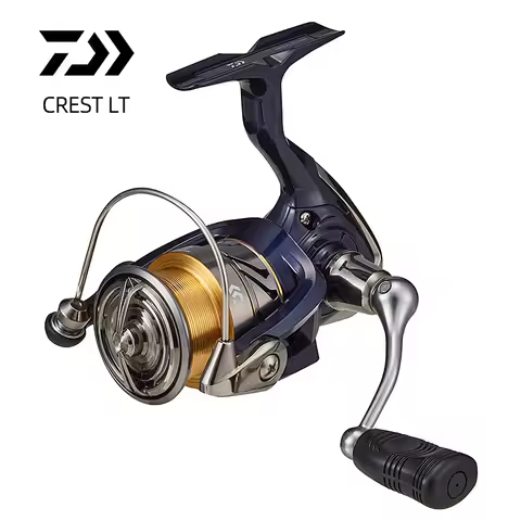 DAIWA CREST Spinning Reel 2000-5000-CXH Max Drag 5-12KG 4+1BB eawater Wheel Fishing Reel