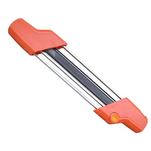 2 in 1 Easy File Chainsaw Chain Sharpener 4.0mm / 4.8mm Chainsaw Chain Sharpening File Chainsaw File