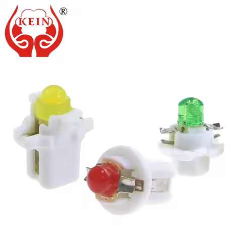 KEIN 8PCS bX8.4d b8.4 led car Light cob b8.4d B8.5 B8.3 509t Instrument panel lamp Dashboard Warning