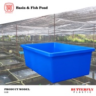 Plastic Rectangular Basin (360 LITRE) Plastic Water Tank / Plastic Fish Pond / Heavy Duty Storage Ta