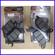 Front and Rear Brake Pad Set.  Xrm 125 Trinity; xrm125 fi.. both front & rear are disc brakes
