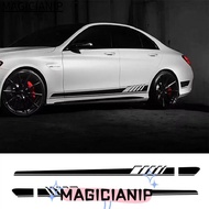 MAGICIANIP Car Stickers, Removable Self-adhesive Car Side Body Decals, Waterproof PVC Car Accessorie
