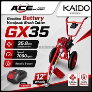 [ KAIDO ] HAND PUSH CUTTER ELECTRIC START – BATTERY PUSH BUTTON START | GX35 ENGINE | 4-STROKE ENGIN