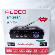 FLECO BT298A Bluetooth EQ Audio Amplifier Karaoke Home Teather FM Radio 600W BT-298A AmplifierOrigin