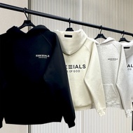 FOG Double Line New ESSENTIALS High Street Velvet Hoodie Men's Hoodie Loose Casual Hoodie