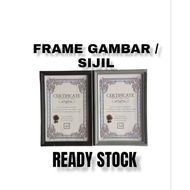 A4 Certificate Frame/A4  Frame Sijil /Frame Gambar
