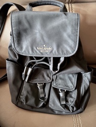 Kate Spade 黑色尼龍小背包