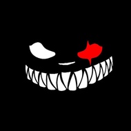 Scary Monster Smile sticker