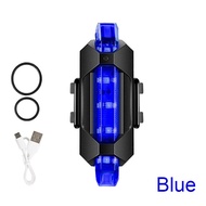 Cycling Taillight USB Rechargeable Waterproof Mountain Bike Light Warning Bike LED Headlight Tail Light Cycling Accessories