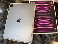 🔥店面出清展示平板🔥🎈特價一台🎈🔋98%  iPad Pro 6代（12.9吋）128G 黑色wifi版🔹台灣公司貨🔺原廠保固到2024/9/5🔺