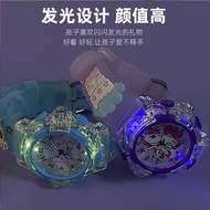 3D 3D Cartoon Watch Sanrio Colorful Luminous Children Quartz Watch Melody KT Cat Student Watch Wrist