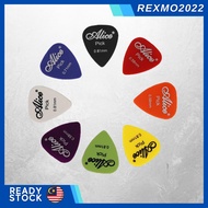 REXMO - Alice Guitar Pick Acoustic Picks Thickness Mix Electric Bass Acoustic Suitable for Guitar/Ukulele Beginner