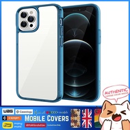 (Mobevo) JETech Case iPhone 12 Pro Max 6.7-Inch, Shockproof Phone Bumper Cover, Anti-Scratch Clear B