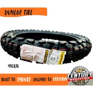 DUNLOP 410X18 59P D605 | DUAL TIRE/TUBE TYPE TIRE 410X18 D605 REAR