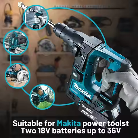 Durable Makita 18v battery,compatiible with Makita 18V tools DHS680Z DTD173 DGA404 DRT50 DTW600 DTD1