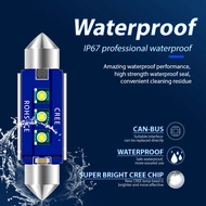 2pcs C5W LED Interior Ligting C10W Car Interior Led Canbus 31/36/39/41mm Dome Festoon Light  License