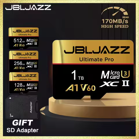 Micro TF SD Card High Speed Cartao De Memoria 1TB 512GB 256GB 128GB 64GB Class 10 U3 V60 TF Flash Ca