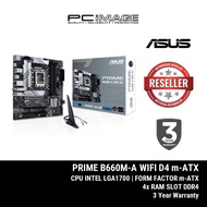 ASUS PRIME SOCKET LGA1700 B660M-A WIFI D4 MICRO-ATX MOTHERBOARD