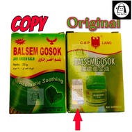ORIGINAL Cap Lang Balsem Gosok 20g/ 40g