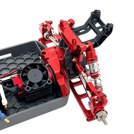 FOR MJX Hyper Go 14207 14208 Metal Rear Gearbox Motor Gear Cover 1/14 RC Car Upgrade Parts Accessori
