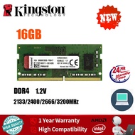 【Fast shipping】 Kingston 16GB Notebook Memory  RAM DDR4 SODIMM 2133/2400/2666/3200MHz 260Pin 1.2V RAM PC4-17000 19200 12800  21300 25600 RAM FOR  laptop