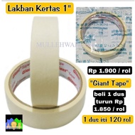 Isolasi Kertas / Lakban kertas / Isolasi sprit