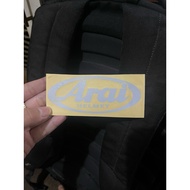 Arai helmet Sticker
